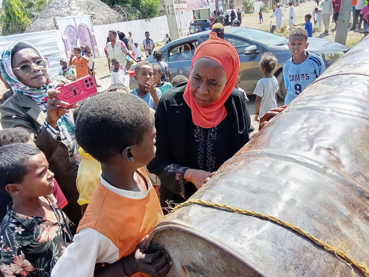 صورة من أنشطة المنظمة في الميدان